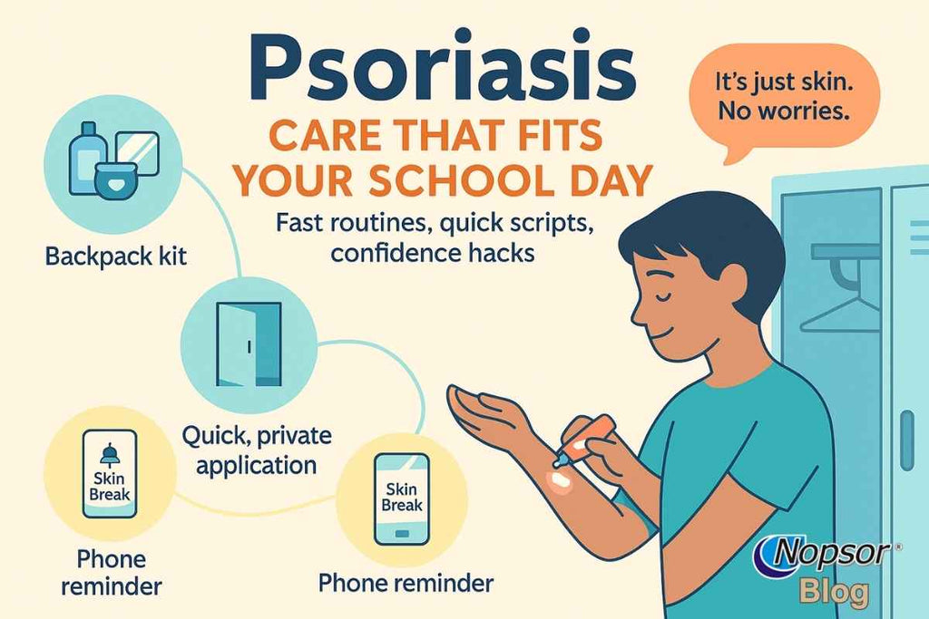 Discreet Psoriasis Care at School and Social Tips for Teens
