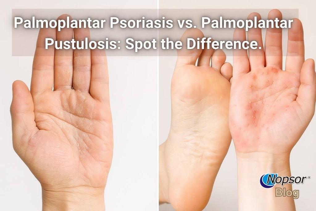 Palmoplantar Psoriasis vs. Palmoplantar Pustulosis: Spot the Difference.